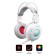 Headphones with A4Tech Bloody G300 Microphone 1.8m Monitor headulery (G300 White+Grey)