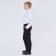 School shirt for a boy, white color, height 158 ​​cm