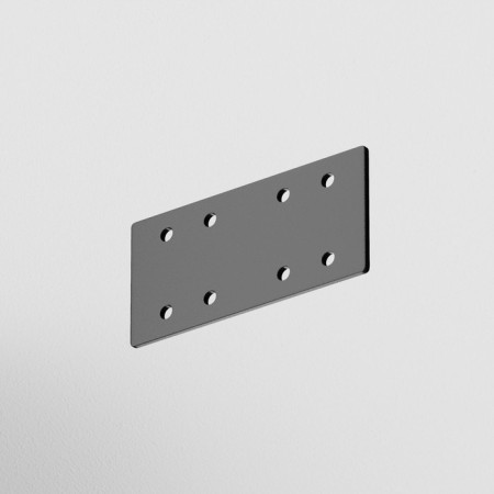 Direct Connector for the Technical Track-21s overhead track system, 8x3.8 cm, black color-1