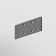 Direct Connector for the Technical Track-21s overhead track system, 8x3.8 cm, black color
