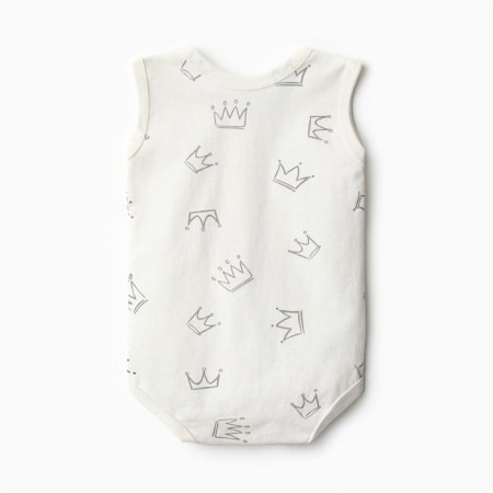 Body Bloom Baby Crown without sleeves, p. 86 cm, milk-3