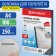 Cover for/binding BRAUBERG, 100 pcs, A4, plastic, transparent, 532162