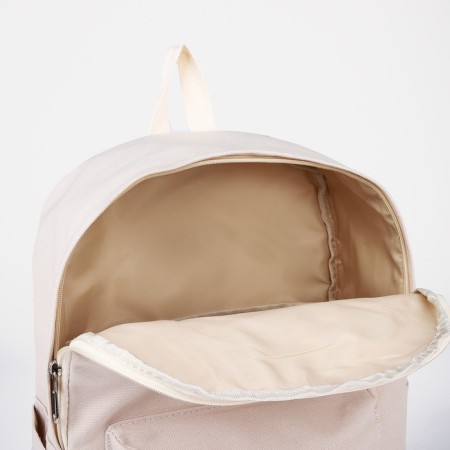Youth backpack from lightning textiles, 3 pockets, white color-5