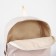 Youth backpack from lightning textiles, 3 pockets, white color