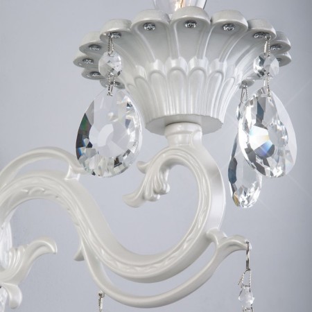 Wall lamp Bogate’s Tivoli 294/1, E14, 1x60W, 280x150x345 mm, white color-1