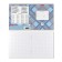 Notebook 24 sheets in the Erichkrause Optima Check, cover coated cardboard, offset block, whiteness 100% whiteness, mix