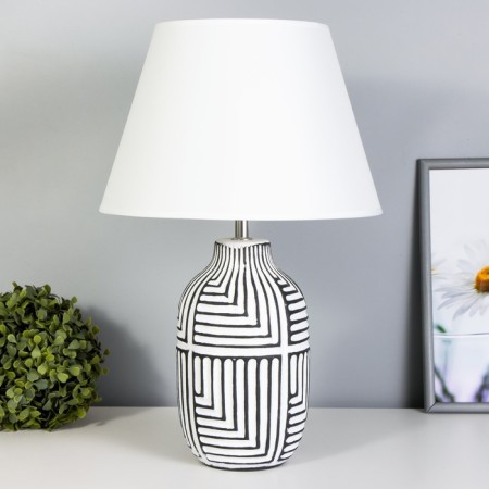 Table lamp 16311/1GR E27 40W gray 27x27x44 cm Risalux