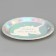 Paper plate "Happy birthday. Unicorn ", 6 pcs., Color silver