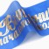 Set of tapes "Primary school", silk blue foil, 5pcs