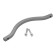 Cappio RSC040 handle, m/o 128 mm, graphite color, 4 pcs.