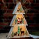 Decor with backlight "Christmas tree" 4.4 × 20 × 29 cm