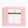 Set of pillowcases Ethel, 50x70 cm - 2 pcs, pink color, 100% cotton, sod