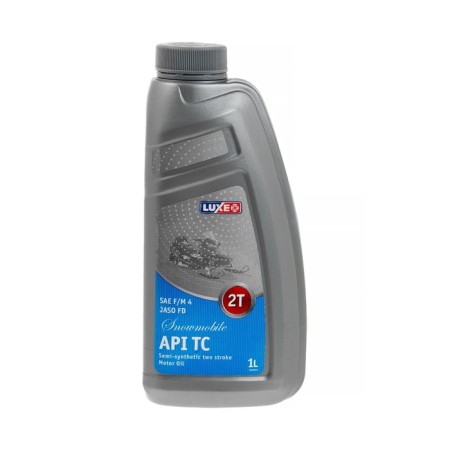 Motor oil lux Snowmobile 2T API TS, semi -synthetic, 1 liter