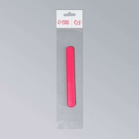 Glass glass 12.8cm case fuchsia Case packet QF-5