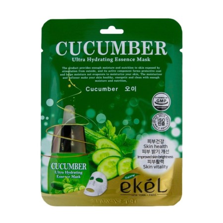 Mask face napkin with cucumber extract, Ekel, 23 g