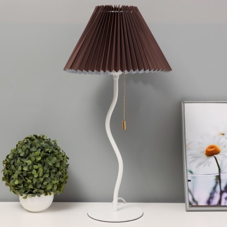 Laut's table lamp 1HE27 15W color: white, brown