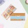 Money envelope "Happy Birthday!" embossing, flowers in bags, 16.5x8.5 cm