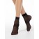 Women's socks in the CONTE Elegant Fantasy romes, size 23-25, Nero color