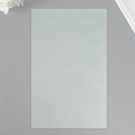 Liszt for creativity claims. Kozh "Lichi. Marmotra" cold green sheet 33x20 cm thick 0.9 mm thick-1