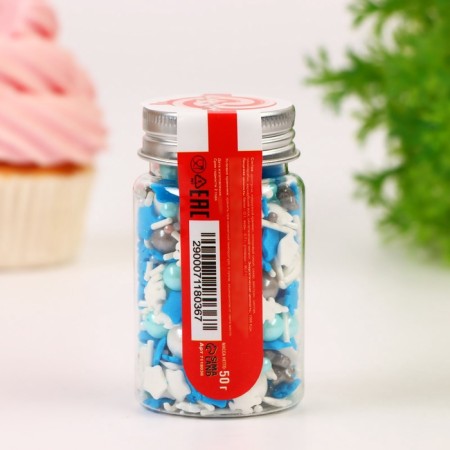 Confectionery Sprinking "Winter Magic", 50 g-2