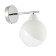 Wall lamp EVOLUCE. Sle102701-01. Giorte. 1x40 W, E14, 14x22.5 cm, chromium color