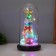 Lamp Sales "Christmas tree with a bow" 1.5W, LED, 3XAAA, black USB 11x11x21cm