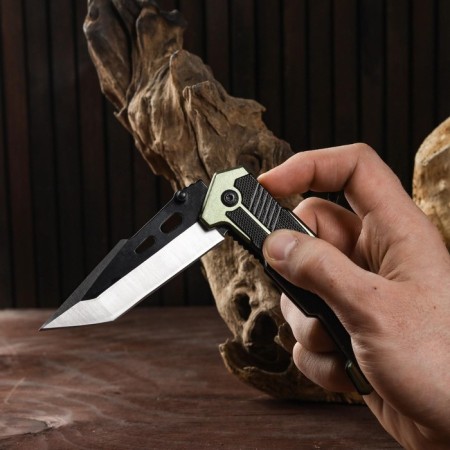 The folding “capture” knife 21cm, the blade 90mm/1.6mm, with a slope-7