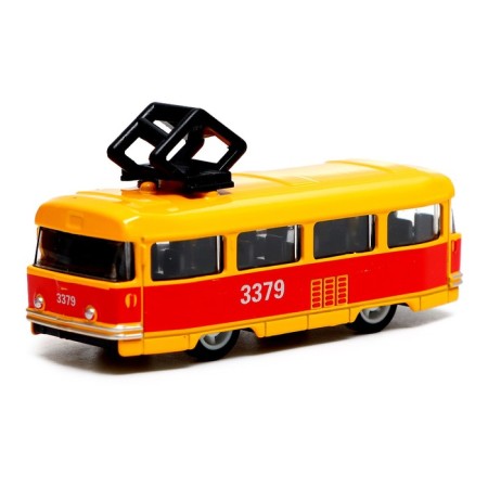 Set "city transport", inertial, metal, tram + bus-1