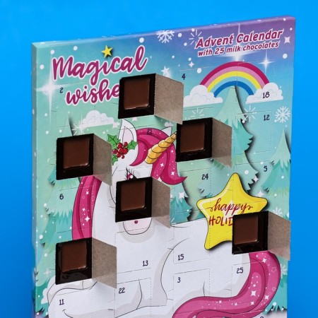 Advent Calendar Chokotime "Magic wishes of the unicorn", 65 g-4