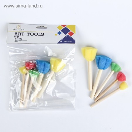 Set of brushes - sponge, 5 pieces-3
