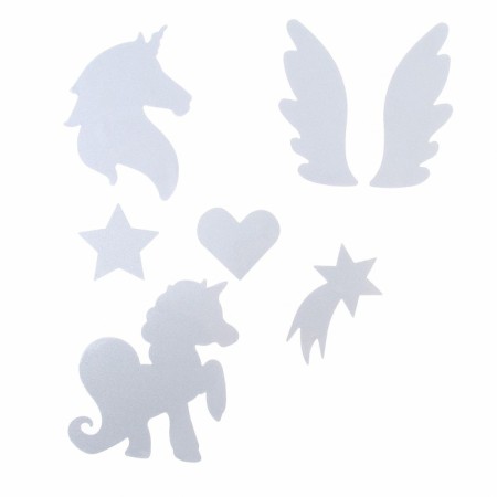 Rainbing "Unicorn" with reflective stickers, height 120-160 cm-7