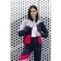 Female Female Suit, Size 48, Blue, Gray Color