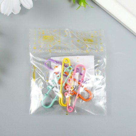 Decor for creativity Metal "Pin with loops" mix 0.5x1.2x5 cm-3