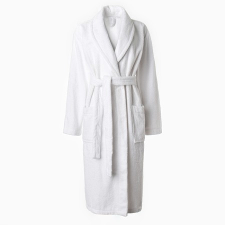 Women's bathrobe "Bann", white color, size 52