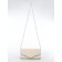 Female bag on a magnet, golden color