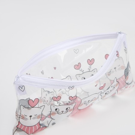 Lightning cosmetic bag, transparent color-2