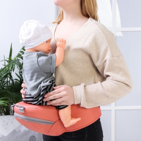 Backpack-kenguru/hipitis "stars", color orange color-1