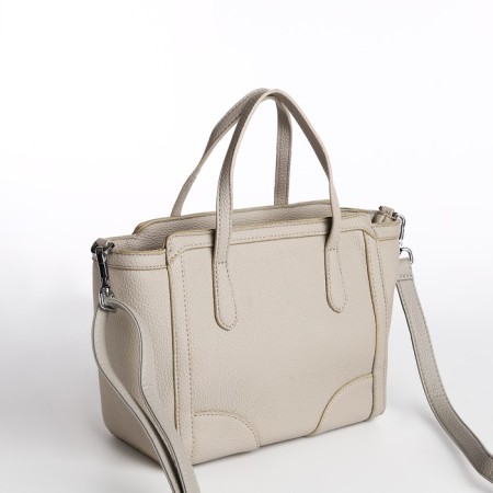Bag Women's Tout with zipper, gray color-2