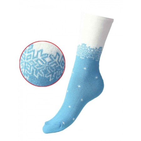 Women's socks, size 23-25, blue color