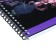 Album for drawing A4, 40 sheets on the crest Night Flowers, Cardboard Cover, Foil embossing, Offset block 100 g/m2, mix