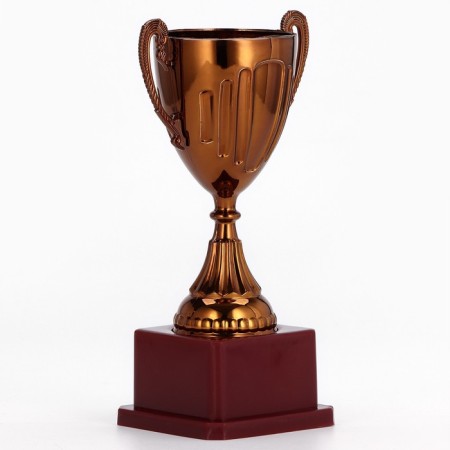 Cup 045, award figure, bronze, plastic stand, 20 x 10.6 x 8 cm.-3
