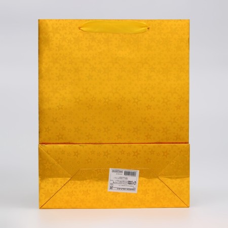 Package Hologography with a window, "Golden", M 32 × 25.5 × 11 cm set 1 pc.-1