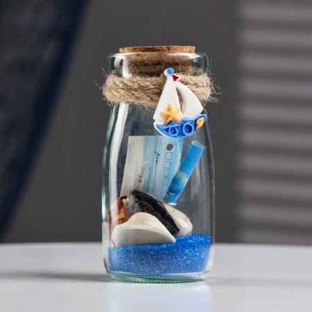 Souvenir in the bottle "shells" 10*5*5cm, mix