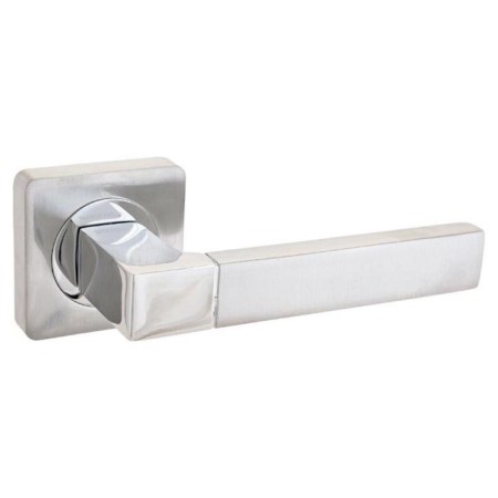 Renz DH 51-02 SC/CP handle set Milan, matte chrome/chrome shiny