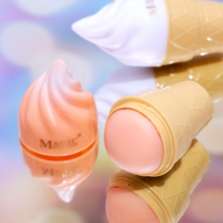 Lip balm "Ice Cream in a glass", mix-8