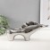 Souvenir ceramics "Purposeful horse" silver 7x39.5x17 cm