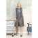 Women's dress, size 44, gray color