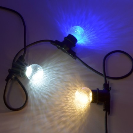 LED LED Uniel, E27, 1 W, glow blue-3