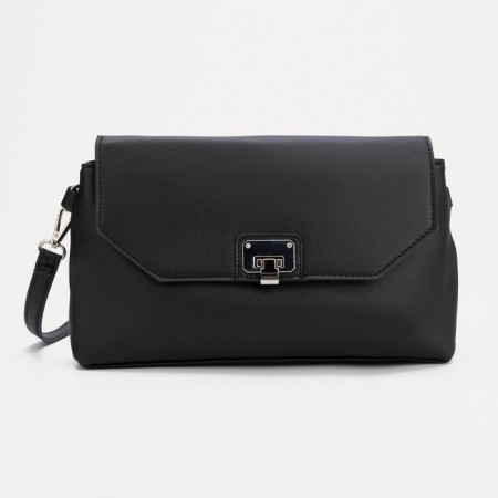 Bag-mixer on the valve, external pocket, long belt, black color