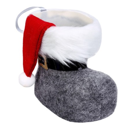 Candlest "Boot", with a cap, color gray color-1